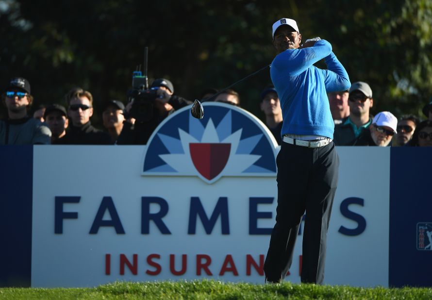 Woods missed the cut on his return to action in last month's Farmers Insurance Open at Torrey Pines, California.  