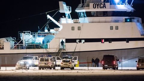 Police arrest two Greenlandic sailors suspected of involvement in Brjánsdóttir's murder.