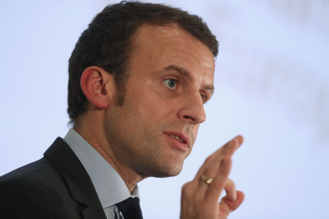 Emmanuel Macron is the youngest candidate in the field.