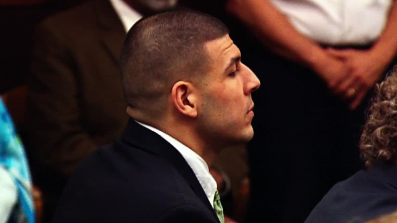 Aaron Hernandez is accused of killing two men in July 2012.