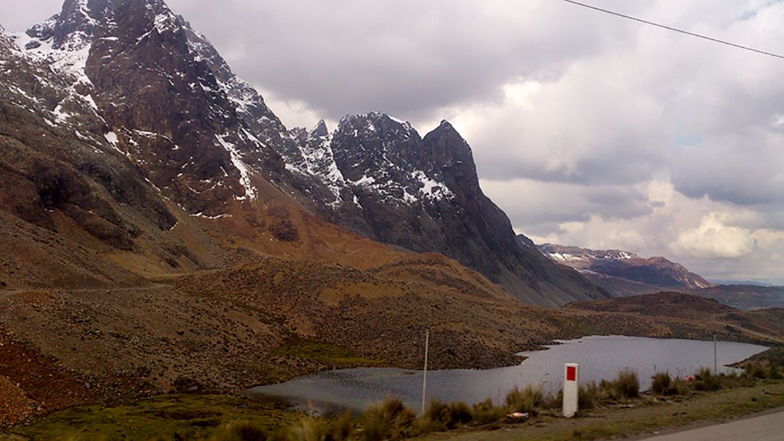 <strong>Ticlio Pass, Peru:</strong> One for the adrenaline junkies, this hairy drive along the highest paved road in South America sweeps through the Andes and has prayer-inducing bends, suicidal wild llamas darting out of the scenery and mountains prone to landslides. (Photo credit: <a href="https://www.flickr.com/photos/the_smileyfish/13332692724/in/photolist-mj9eEz-mjax3u-6M3AFJ-8pc7LA-8pc8iQ-8p8Xex-8pc8L5" target="_blank" target="_blank">Toni Fish/Flickr</a>)