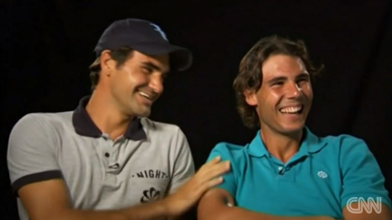 Federer and Nadal first played each other in 2004.