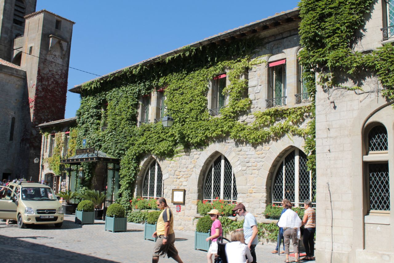 Hotel de la Cite is located in the Medieval citadel of Carcassonne, a UNESCO World Heritage site.