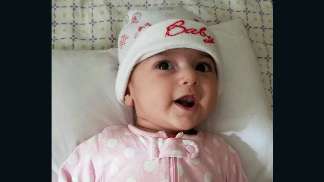 Fatemeh Reshad, a 4-month-old girl from Iran, needs urgent heart surgery.