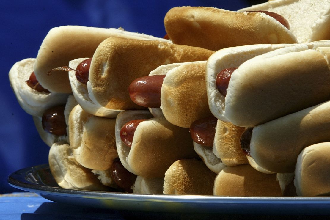 Hot dogs are a staple of American street food -- sold at carts and stands across the country.