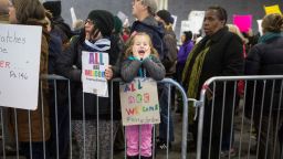01 Travel ban child protester FILE