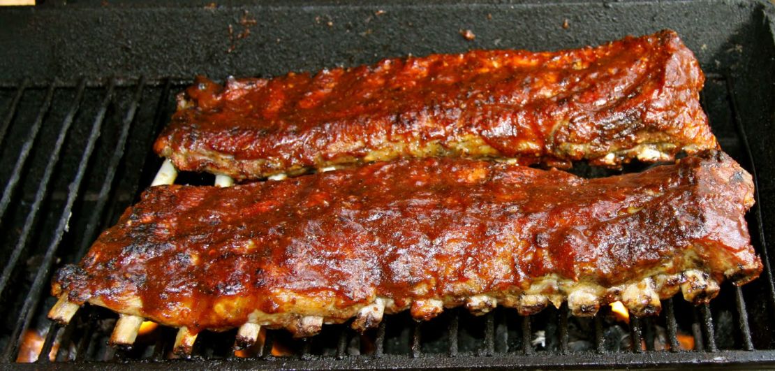 Barbecue ribs -- the sticky fingered classic.