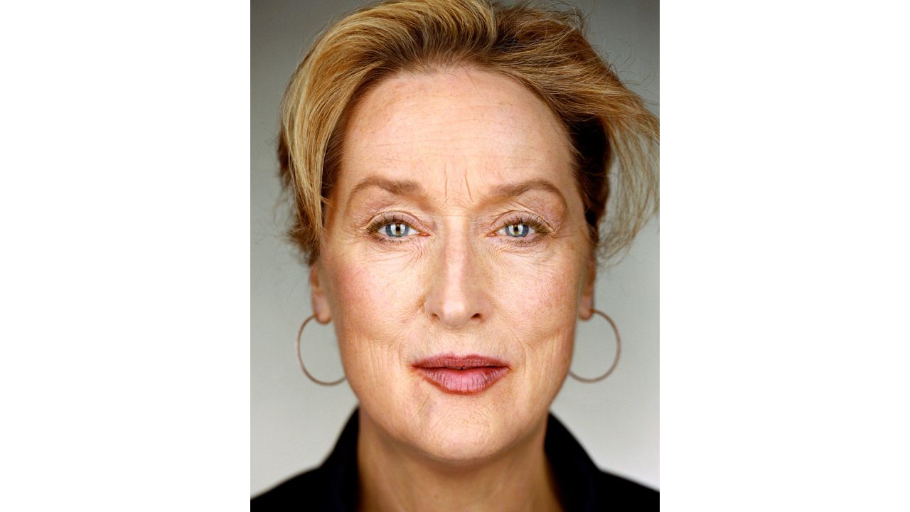 "I'm told I have an hour with Meryl Streep," Schoeller said. "So basically, she shows up, she's wearing her shirt, almost wears no makeup and she combs her hair, then it's done."