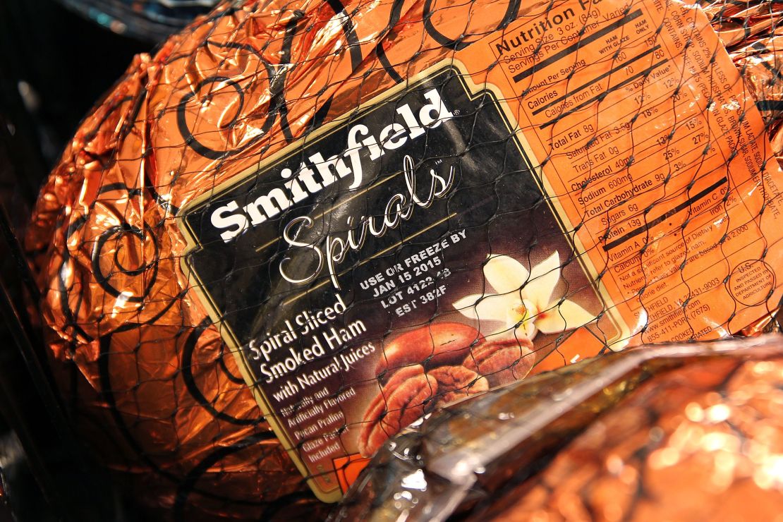 Legend has it that the first sale of Smithfield Ham occured in 1779.