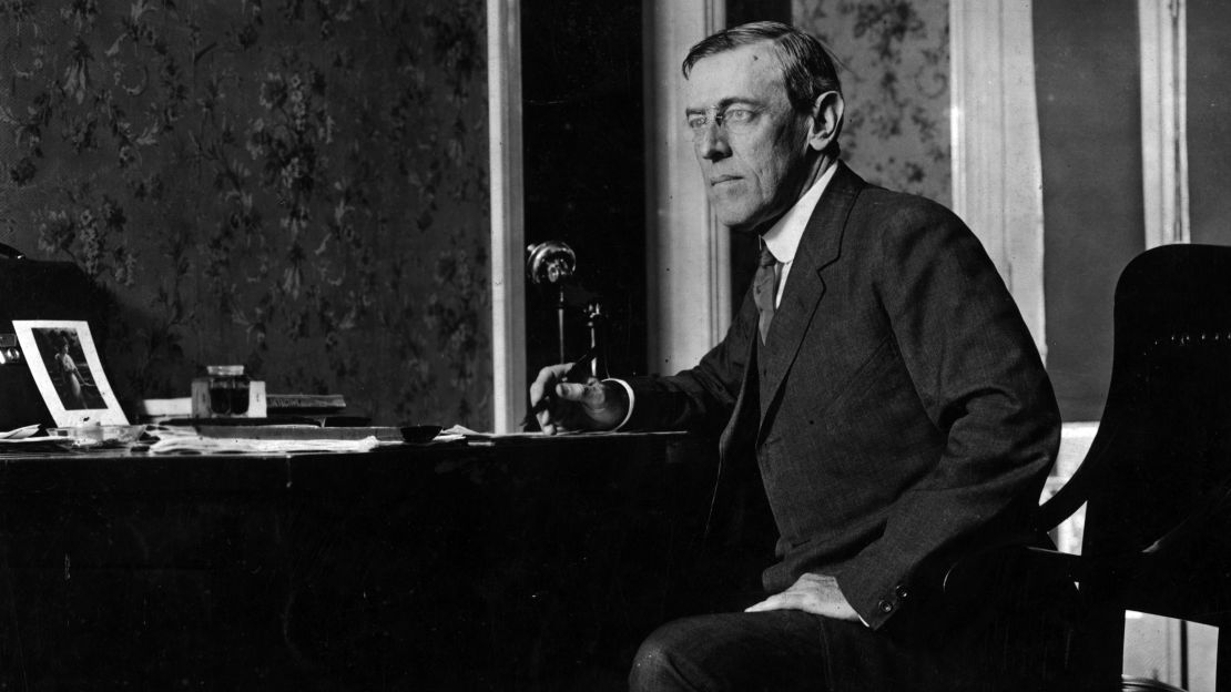 The Immigration Act of 1917 was vetoed by President Woodrow Wilson.