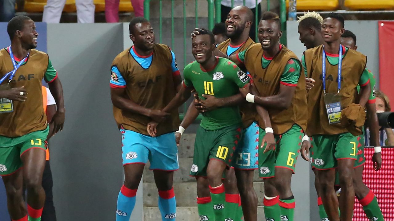 It was late but great for Burkina Faso as a powerful freekick from Alain Traore stole the win -- and third place -- right at the death. 