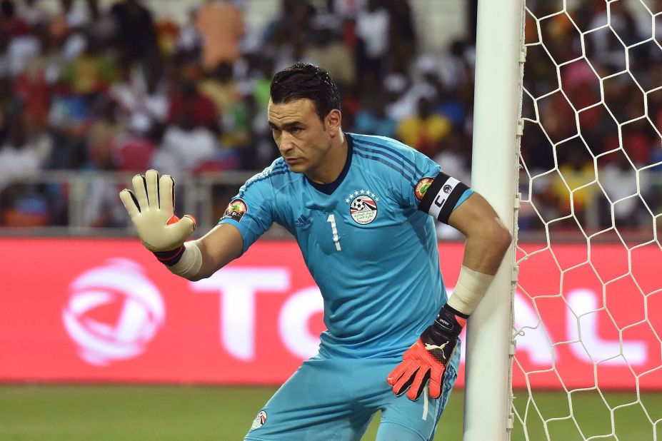 Egypt's 44-year-old goalkeeper Essam El-Hadary was hoping to win a fifth AFCON trophy -- more than any other player or country -- and had only conceded one goal all tournament.