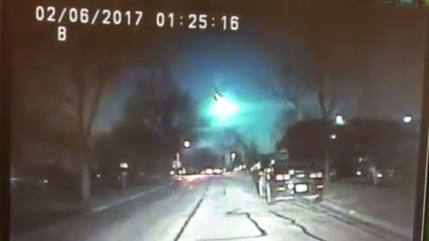 meteor over Midwest caught on video