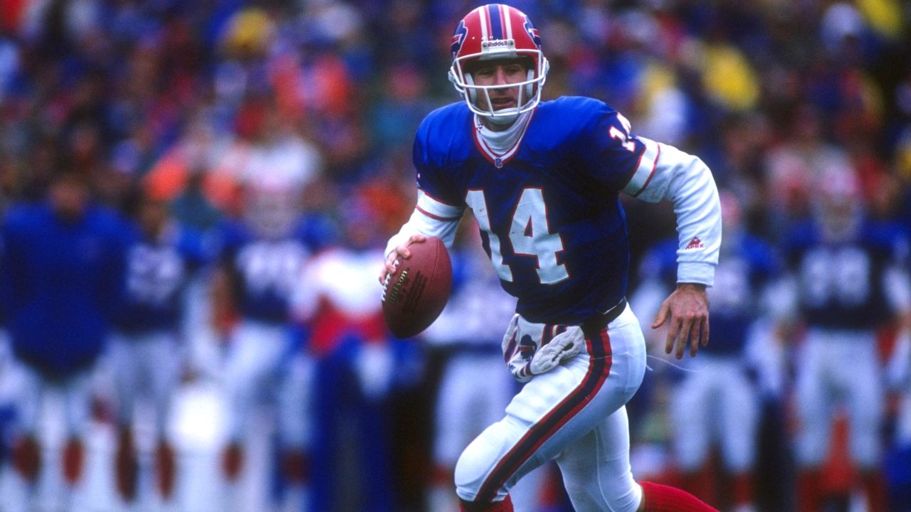 So you think the Falcons blowing a 25-point lead is bad? Well, in 1993, the Houston Oilers were in a similar position during an AFC Wild Card game. Up 35-3 in the third quarter after a Bubba McDowell pick-six (sound familiar?), the Oilers had the Buffalo Bills dead to rights. Or maybe not. Quarterback Frank Reich, pictured, led the Bills to a 41-38 overtime win in a game that will forever be known as "The Comeback" (as opposed to "The Choke").