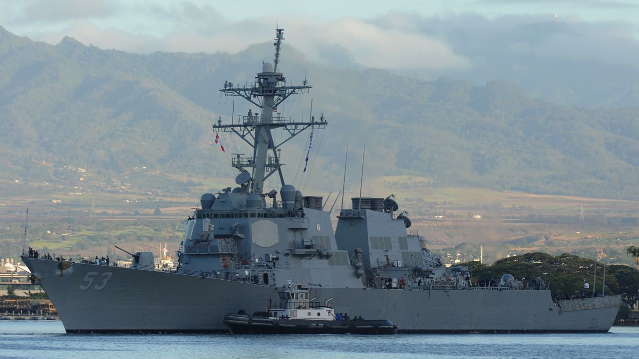 The USS John Paul Jones is one of 84 Aegis-equipped ships in the US Navy.