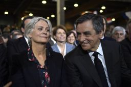 Francois Fillon and his wife Penelope have both been caught up in allegations of corruption.