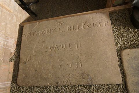 The vault was purchased in 1790 by Anthony Lispenard Bleecker, who had a farm where Bleecker Street is today.