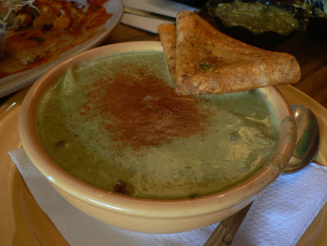 Green Chile Stew is a traditional New Mexican dish.