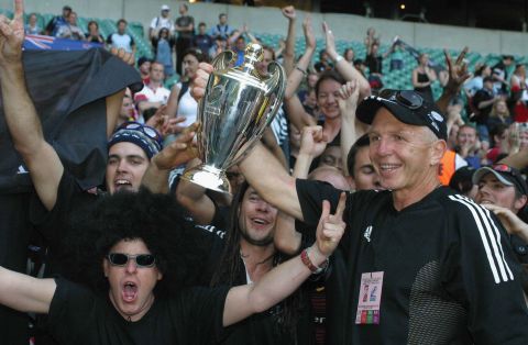 Tietjens' New Zealand team won the Sevens World Series a record 12 times, including the first six seasons the competition was held.  