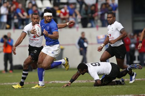 Coached last season by Englishman Damian McGrath, Samoa won the Paris Sevens tournament -- beating Fiji in the final -- but finished ninth in the world series and failed to qualify for the Rio 2016 Olympics. 
