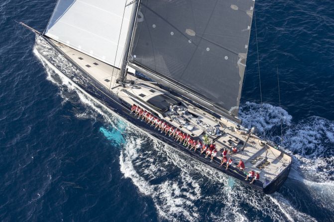 Built for use in the Mediterranean and Caribbean, My Song's designers aimed to make the vessel's proportions so balanced that it would be impossible to judge its length (almost 130ft) from a distance.