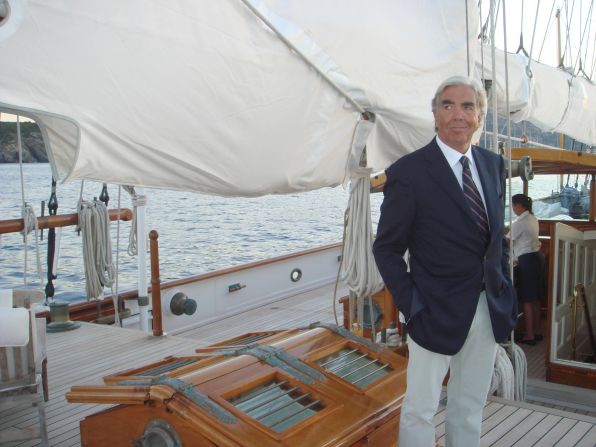 Argentine Germán Frers, designer of 1992 Louis Vuitton Cup winner Il Moro di Venezia,  picked up the Lifetime Achievement award. His work continues to inspire -- the multi-award-winning 150ft Unfurled was named Sailing Yacht of the Year at the World Superyacht Awards in 2016.