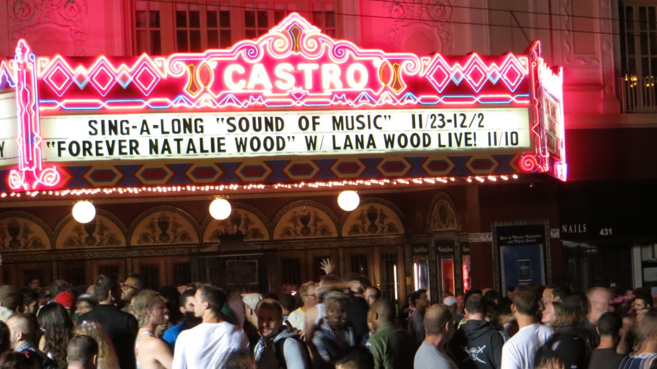 The Art Deco Castro cinema is famous for its sing-along screenings.