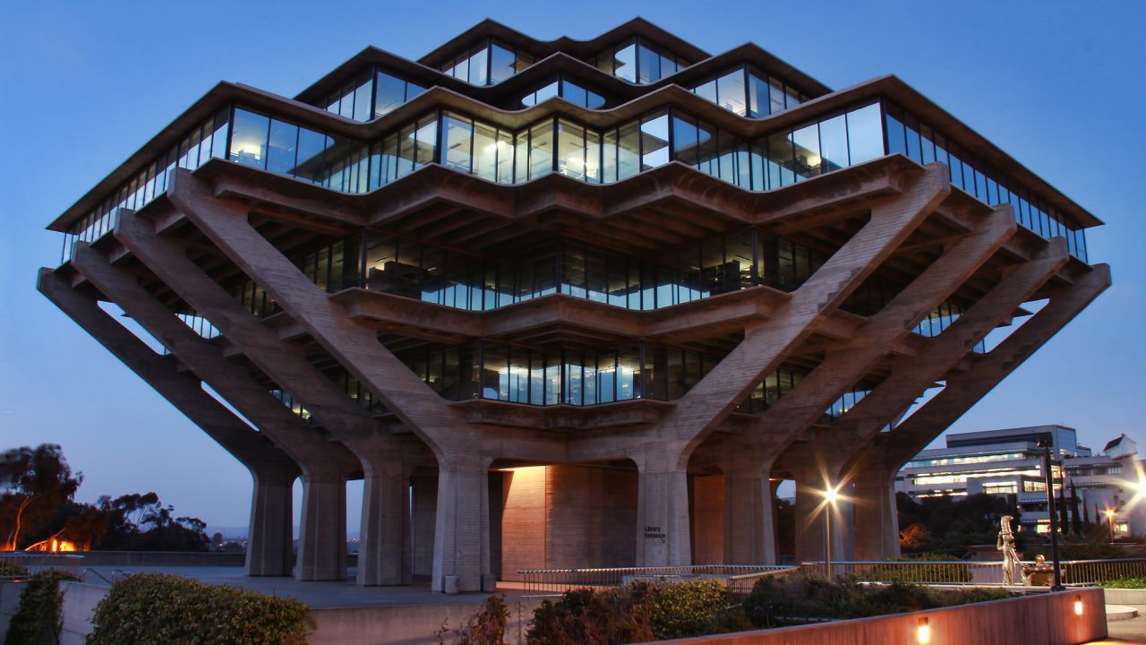 Geisel Library is named after Audrey and Theodor Seuss Geisel -- AKA Dr Seuss.