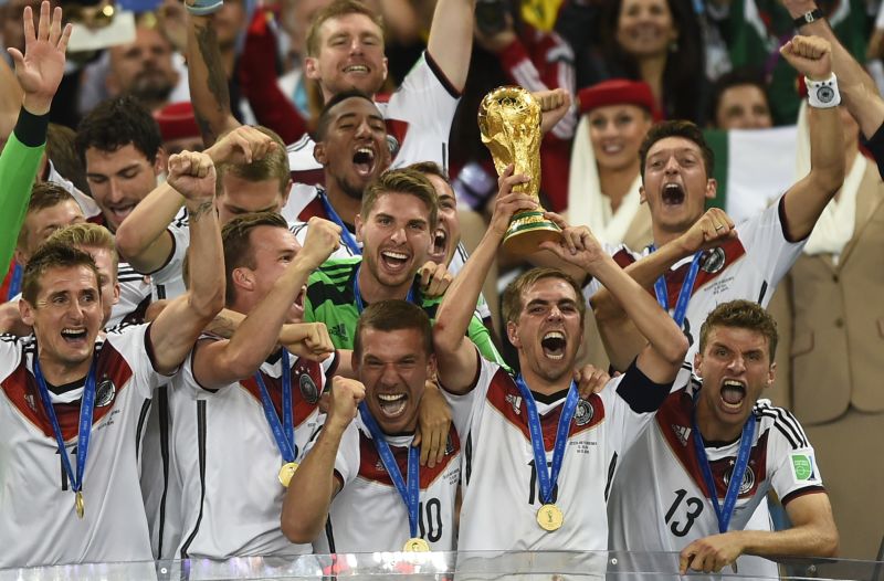 Germany world online cup winners