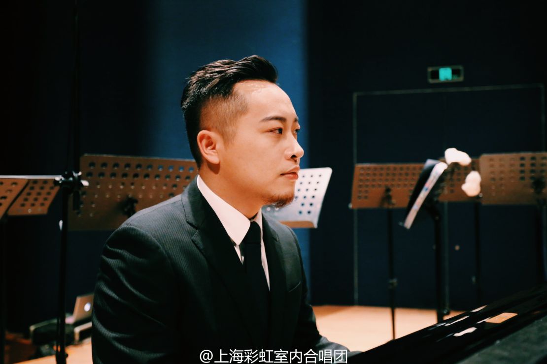 Conductor Jin Chengzhi.