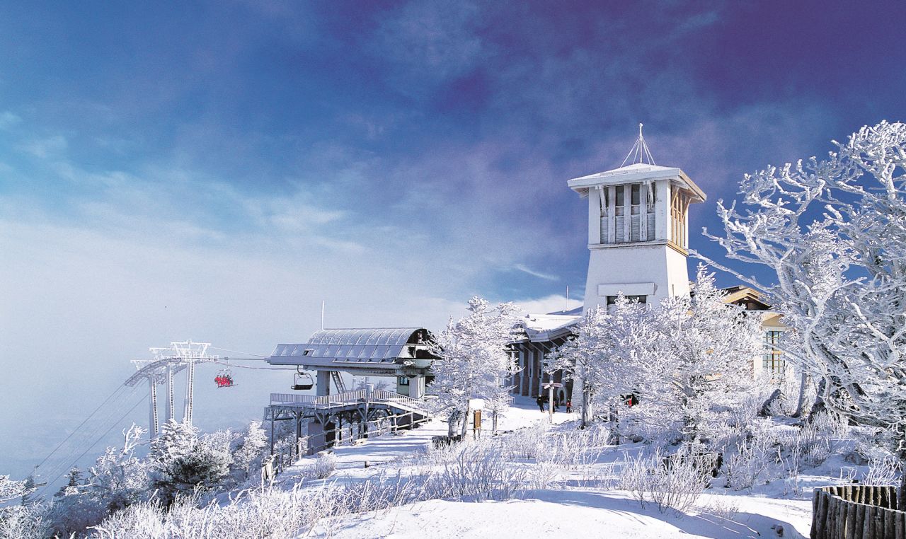 Yongpyong's lodge served as a key setting for South Korean TV drama "Winter Sonata."