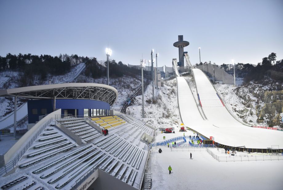 <strong>Alpensia Ski Jumping Centre: </strong>The 2018 games will take place from February 9 to 25. The city was named as the host of the games in 2011, beating out two other bid cities: Munich, Germany, and Annecy, France.