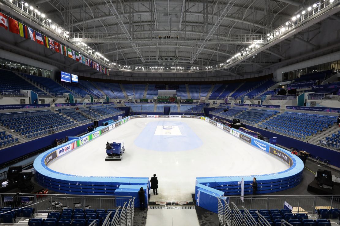 The Gangneung Ice Arena will host two sports, figure skating and short track speed skating.