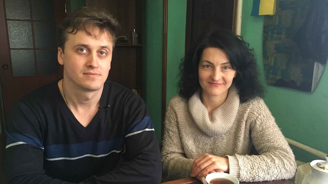 Oleksii and Svetlana Savkevich worry about the impact the war in Ukraine will have on their children.