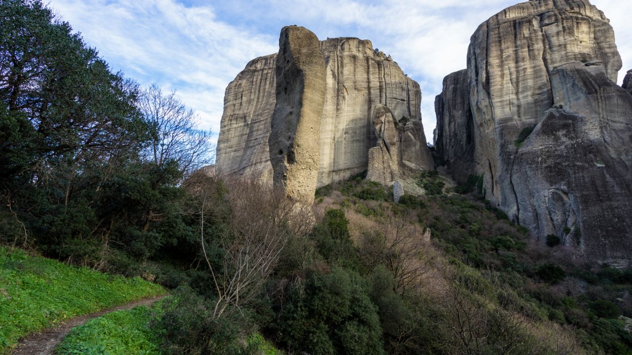 The 40-meter-high "Spindle" monolith is one of the tougher climbing challenges.