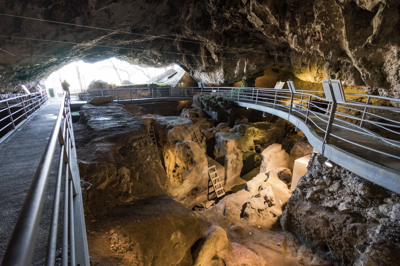 <strong>Theopetra Cave: </strong>Theopetra Cave has evidence of continuous human inhabitation going back 130,000 years. A 23,000-year-old wall, thought to be one of the world's oldest man-made structures, stands at the mouth of the cave. 