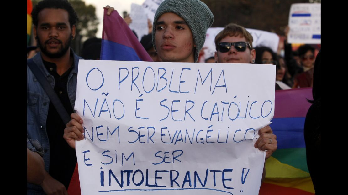 Protesters: 'End Brazilian Machismo' After Alleged Gang Rape