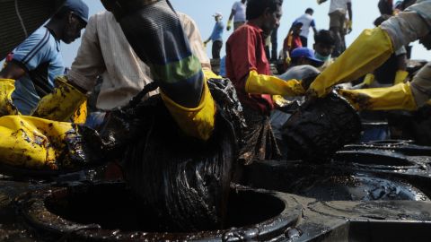 Unlike the thick crude oil spilled near Chennai, India after a tanker collision last February, the oil being transported by the SANCHI is colorless, ultra light crude oil.