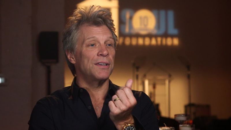 Jon Bon Jovi serves up hope for those in need