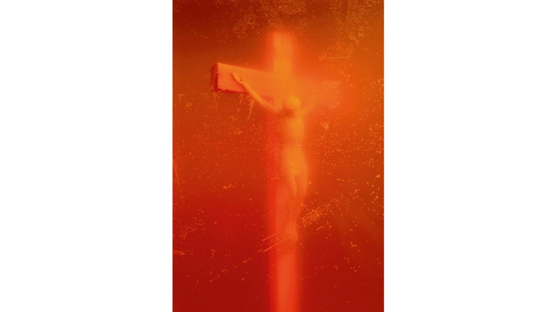 "Piss Christ" (1987) by Andres Serrano 