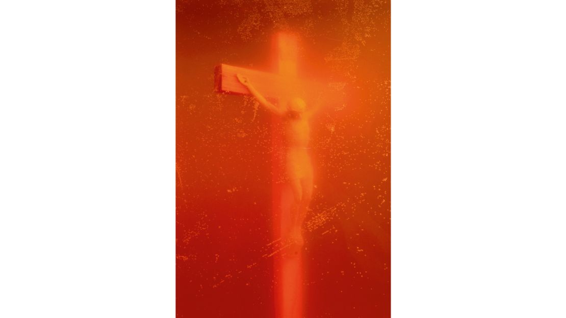 "Piss Christ" (1987) by Andres Serrano