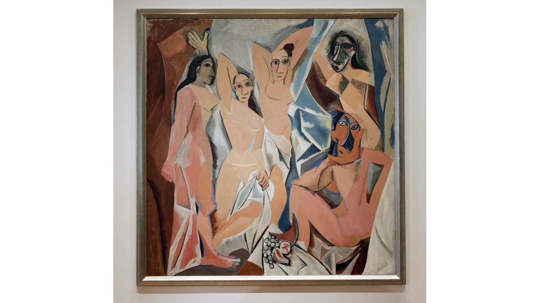 "Les Demoiselles d'Avignon" (1907) by Pablo Picasso 
