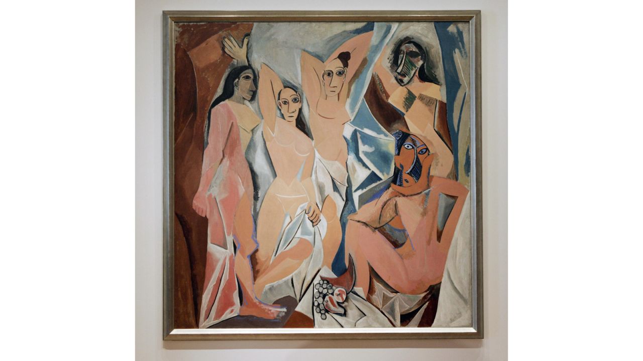 "Les Demoiselles d'Avignon" (1907) by Pablo Picasso 