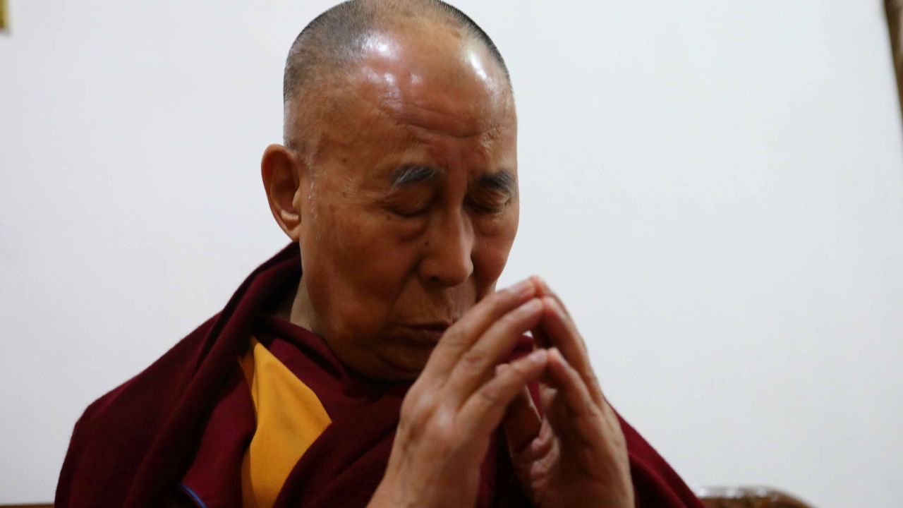 The Dalai Lama says he meditates five hours a day.