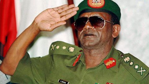 Abacha came into power in through a military coup 1993 and ruled Nigeria until his death in 1998.