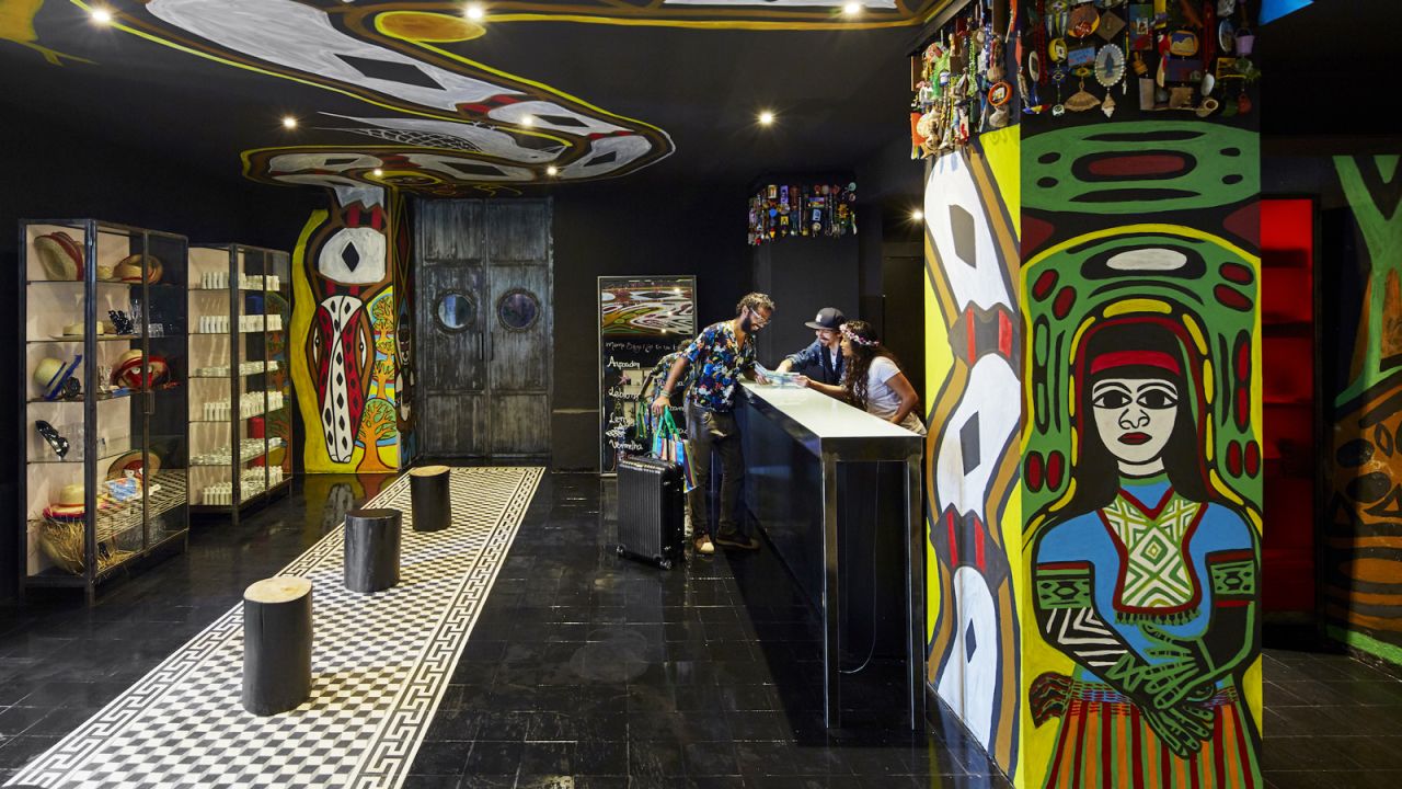 Mama Shelter: Bohemian chic to match the artsy Santa Teresa district.