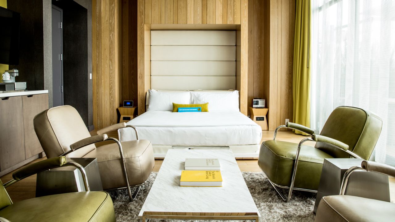 The Epiphany: Tidy the bed before inviting colleagues to your hospitality suite.