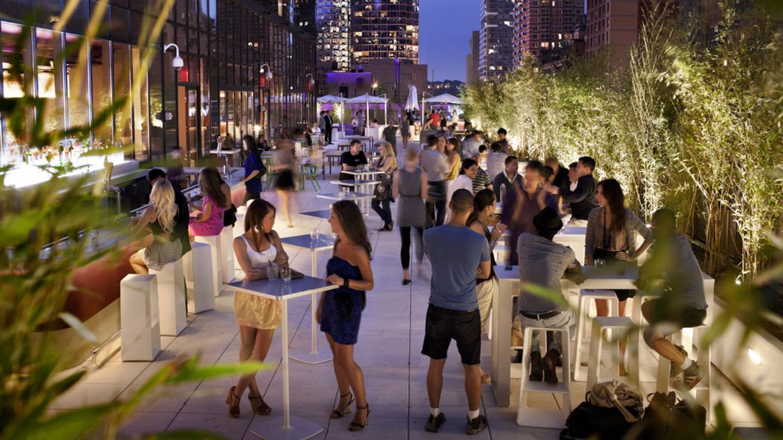 <strong>Yotel, Manhattan, New York City: </strong>Just five minutes from Times Square, Yotel boasts the largest outdoor hotel terrace in the city: ideal for after-work drinks. 
