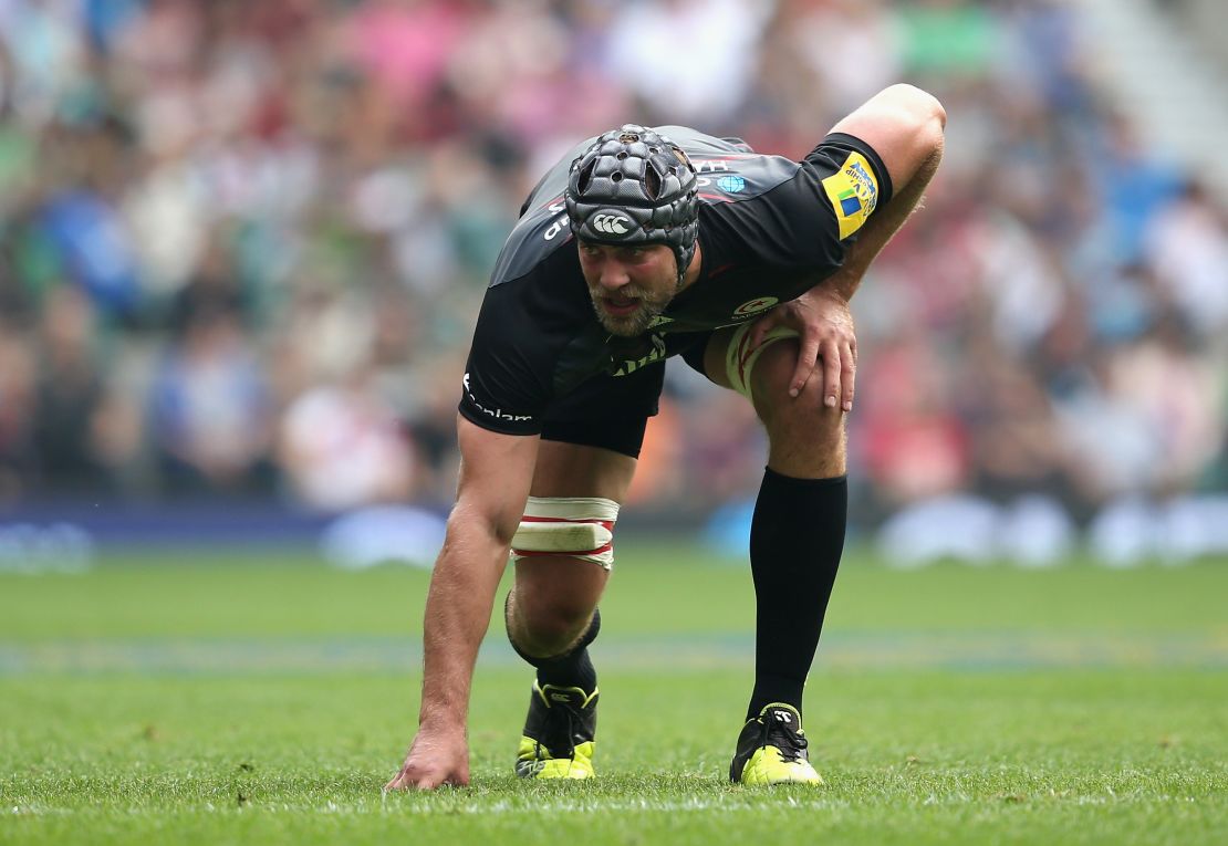 Hargreaves made 79 appearances for English Premiership side Saracens