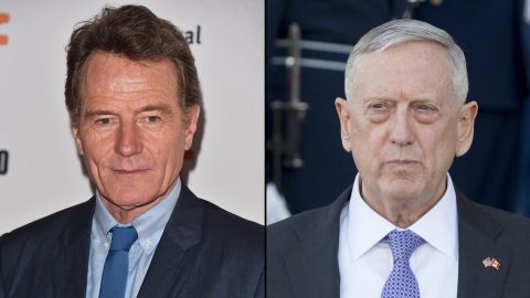 Bryan Cranston James Mattis split